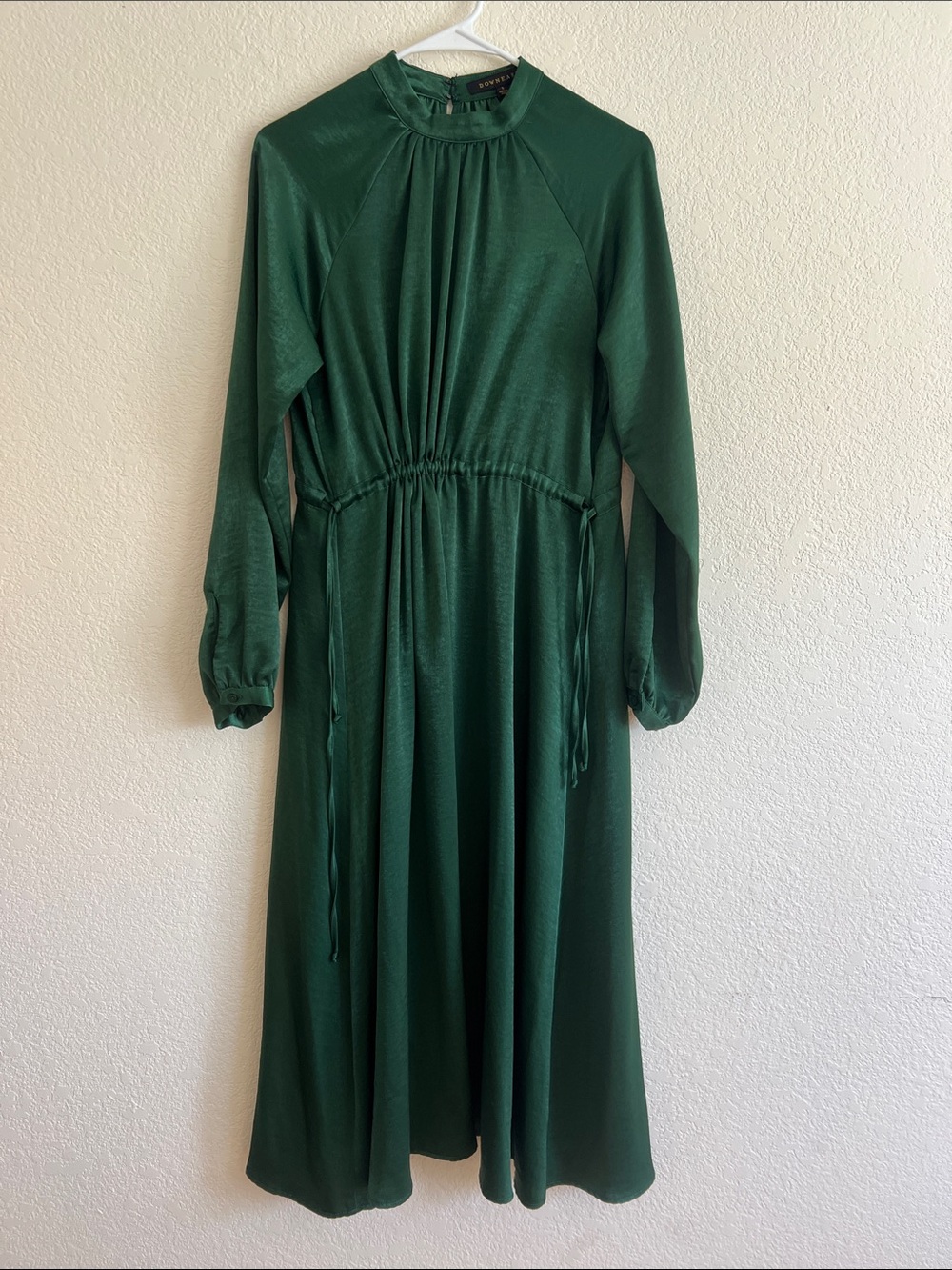 Downeast Satin Maxi Dress
